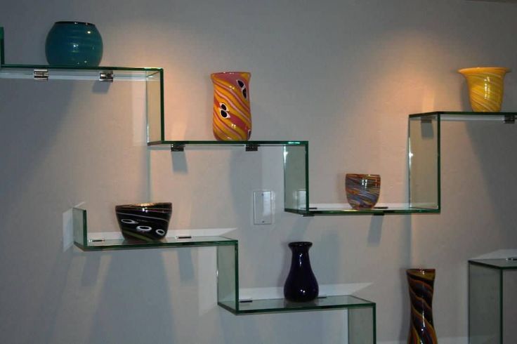 Custom Glass Shelving